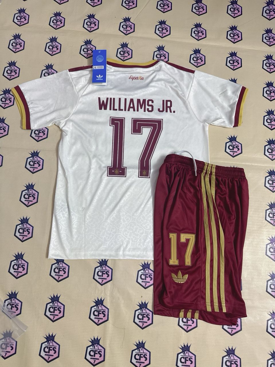 Equipacion España Mundial 2026 Visitante