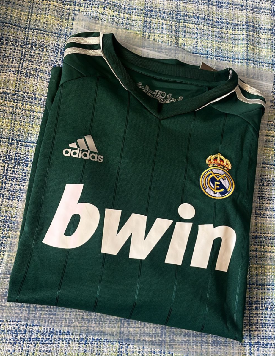 Camiseta Real Madrid 2012/13 tercera equipacion  Retro