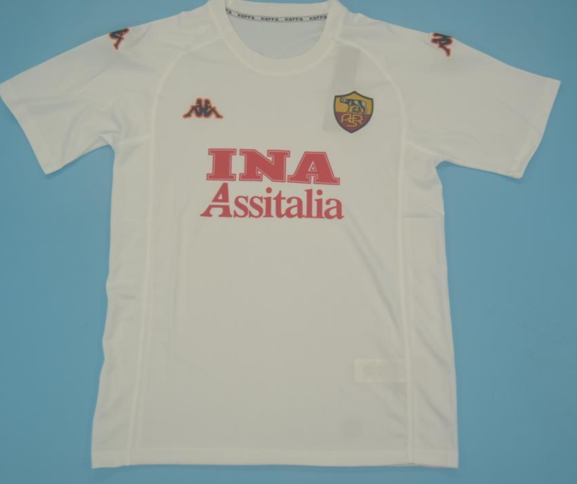 Camiseta Roma 2000/01 Visitante