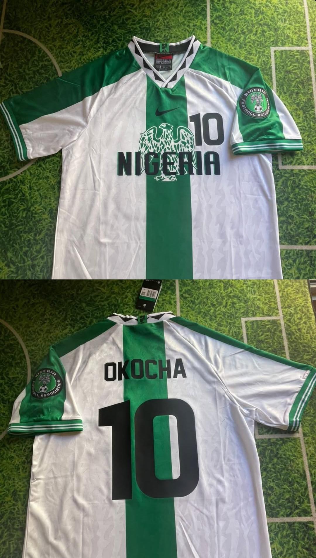 Camiseta Nigeria 1996
