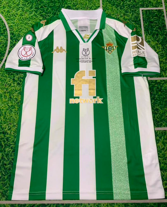 Camiseta Betis Final Copa del Rey 21/22 (preguntas si hay stock)