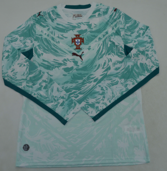 Camiseta de manga larga Portugal Mundial 2026 Visitante