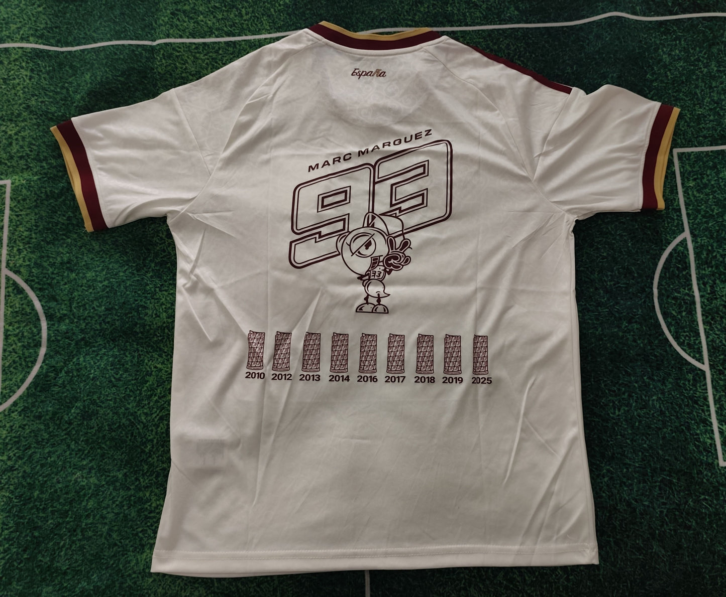 Camiseta España Mundial 2026 Visitante especial Marc Marquez (tallas S-4XL)
