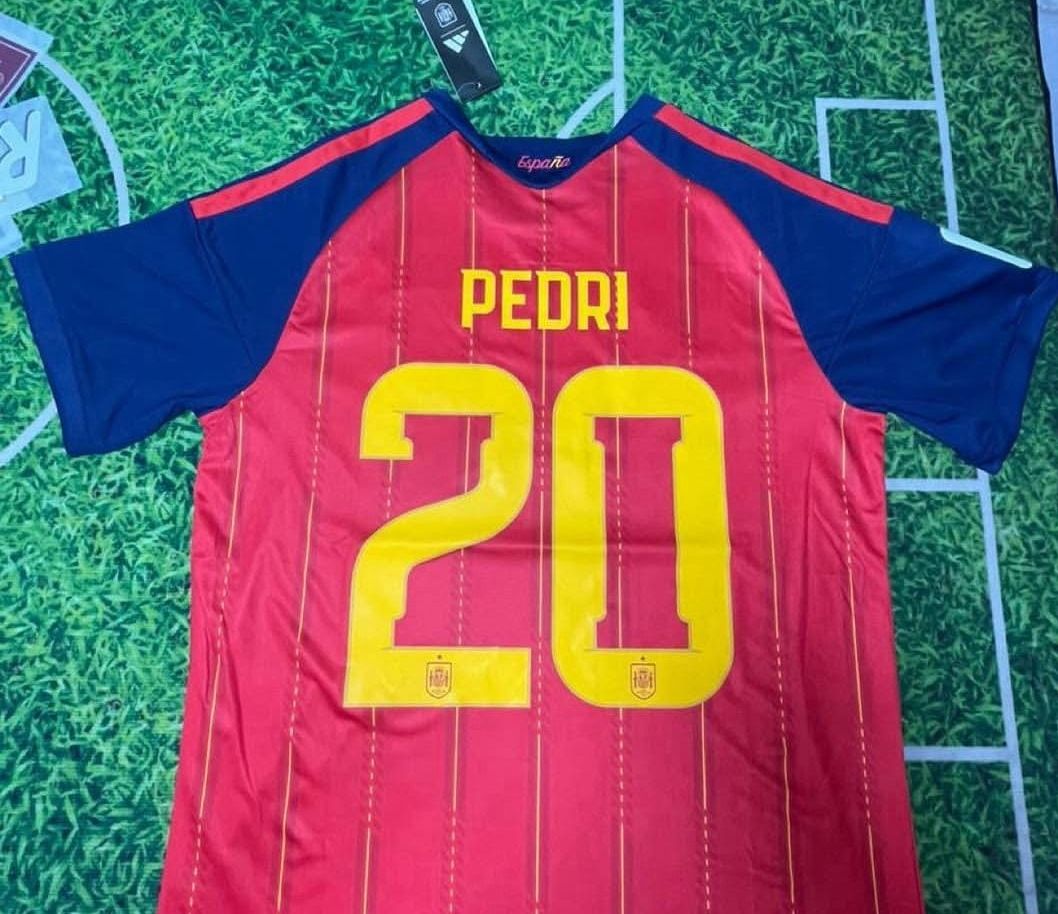 Camiseta España Local Mundial 2026 (Tallas S-4XL)