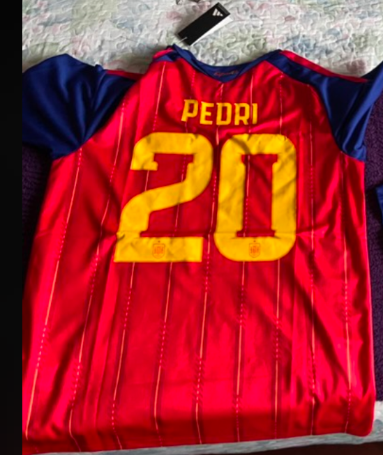 Camiseta España Local Mundial 2026 (Tallas S-4XL)