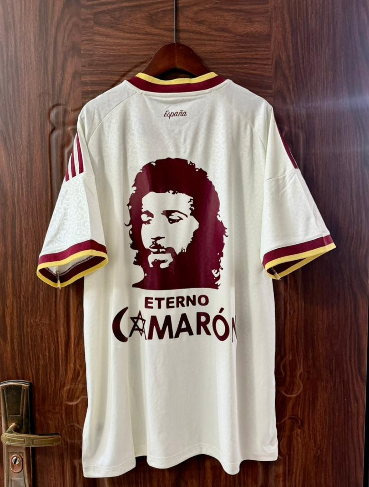 Camiseta España Mundial 2026 Visitante especial Camaron (tallas S-4XL)