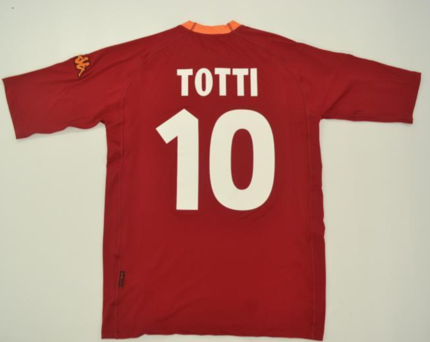 Camiseta Roma 2000/01 Local