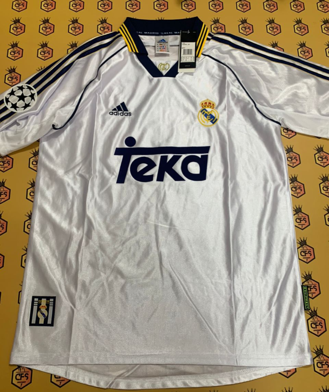 Real Madrid RETRO 1998-00 Local (pedir una talla más)