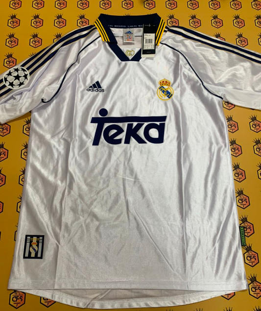Real Madrid RETRO 1998-00 Local (pedir una talla más)