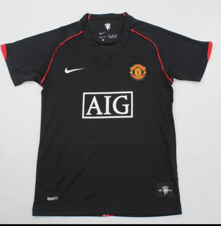Camiseta Manchester United 2007/08 Visitante