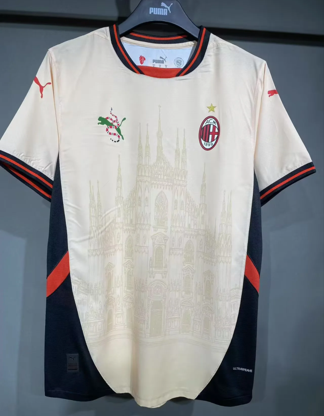 Camiseta Milan Gucci versión jugador