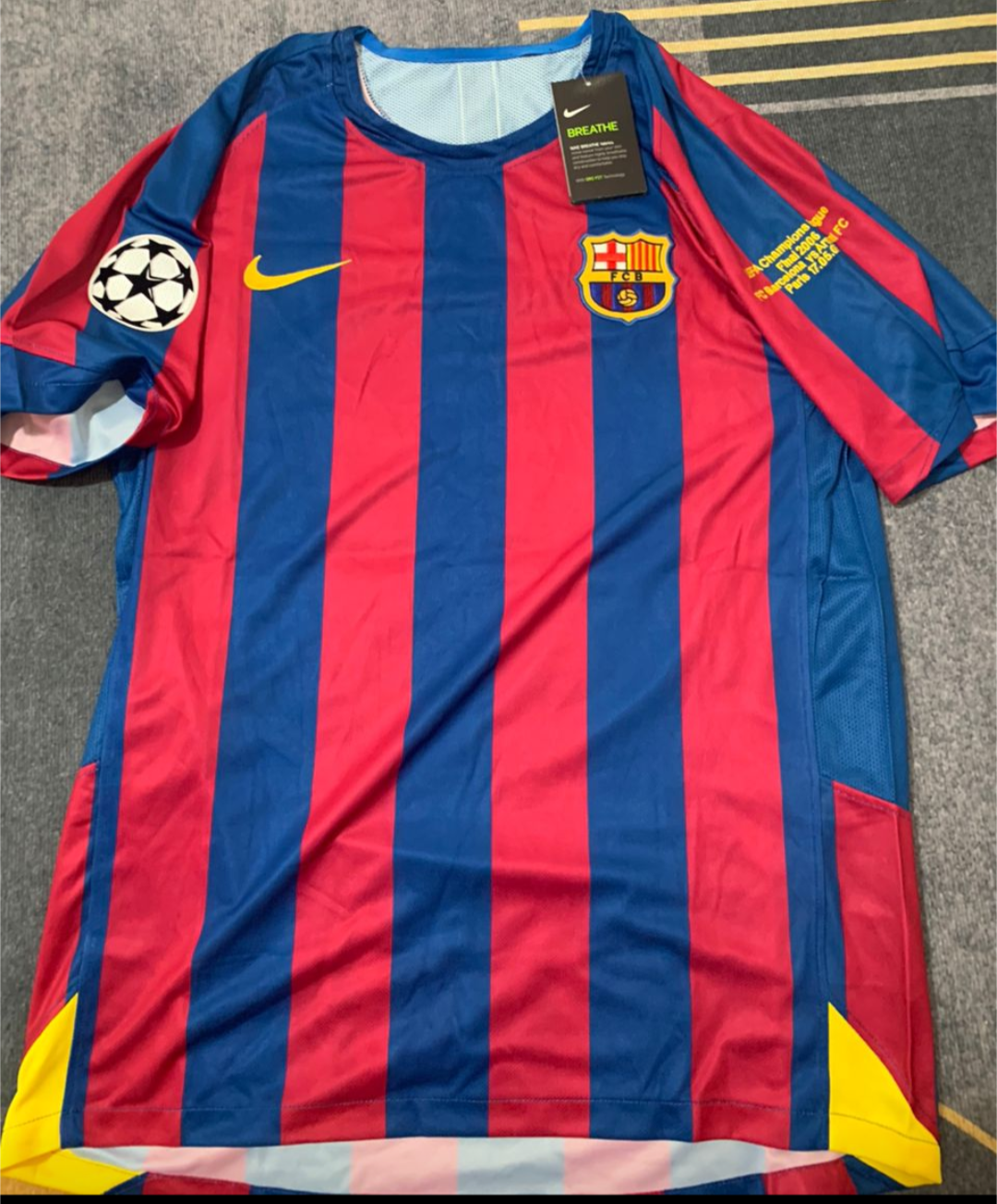 Camiseta Barcelona 2005/06 Final Champions