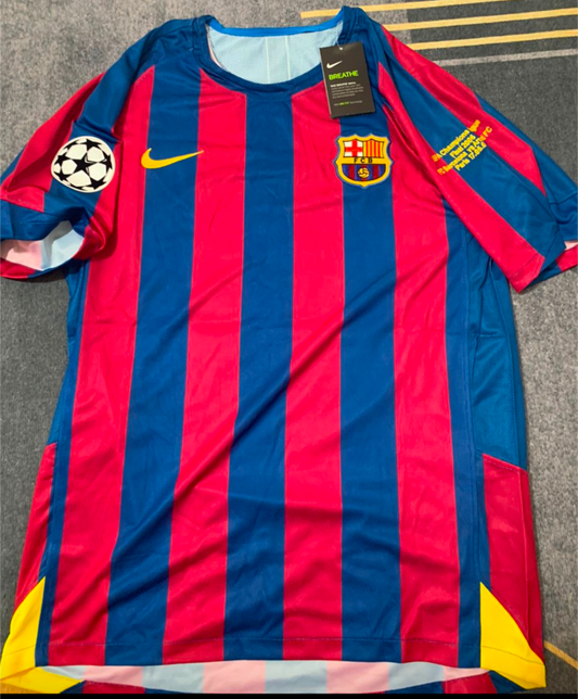 Camiseta Barcelona 2005/06 Final Champions