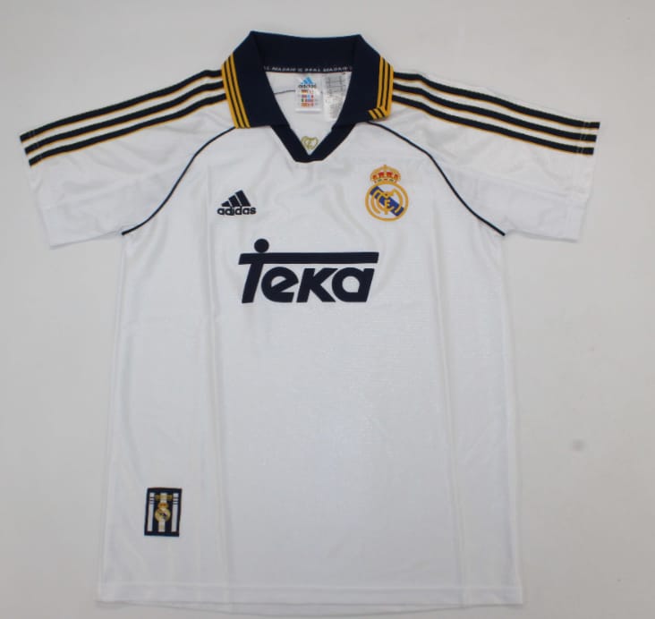 Real Madrid RETRO 1998-00 Local (pedir una talla más)