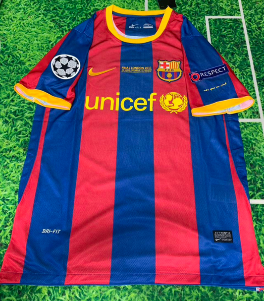Camiseta Barcelona 2010/11 Final Champions