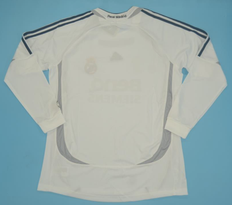 Camiseta manga larga Real Madrid 2006/07 Local
