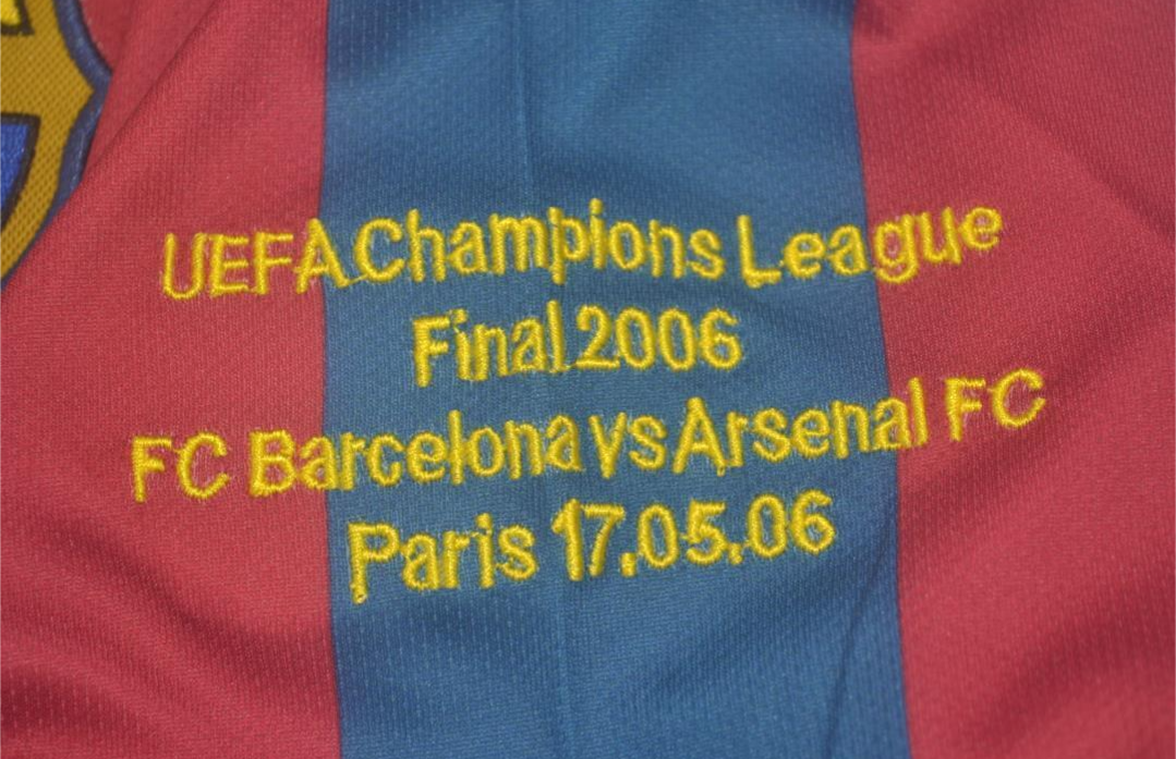 Camiseta manga larga Barcelona 2005/06 Local
