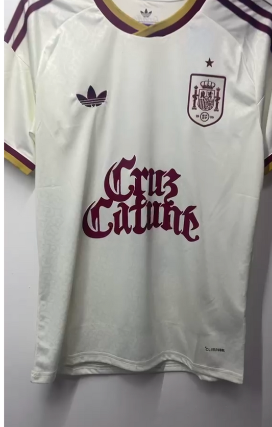 Camiseta España mundial 2026 visitante Cruz Cafune