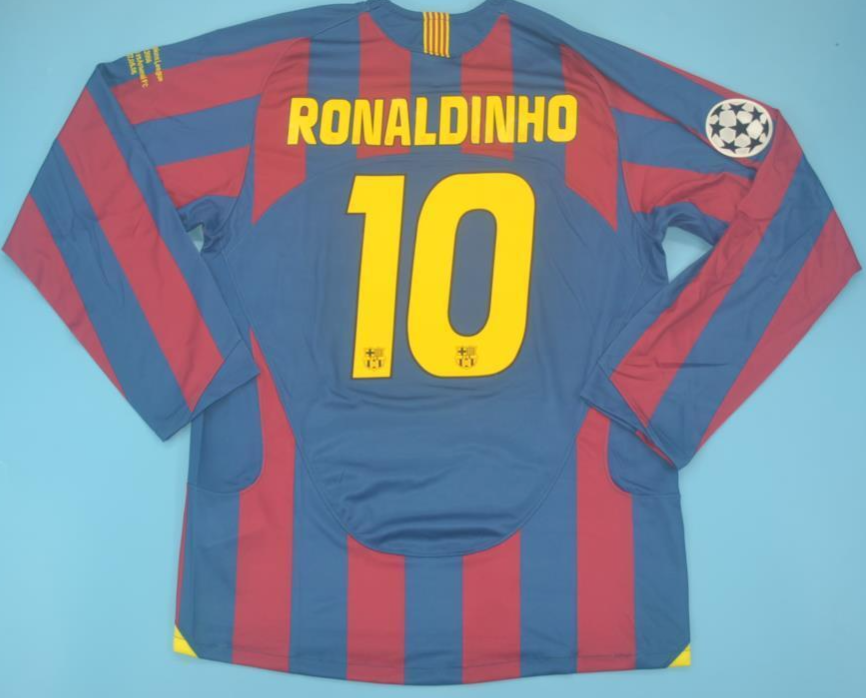 Camiseta manga larga Barcelona 2005/06 Local