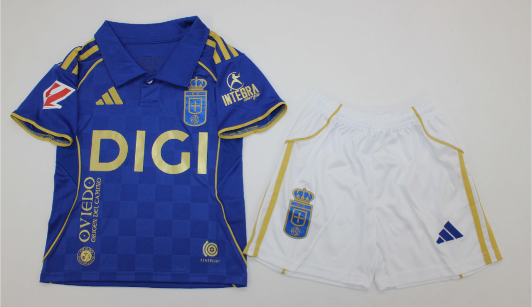 Equipacion Oviedo 25/26 Local (Solo talla niños)