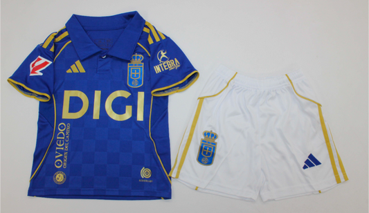 Equipacion Oviedo 25/26 Local (Solo talla niños)