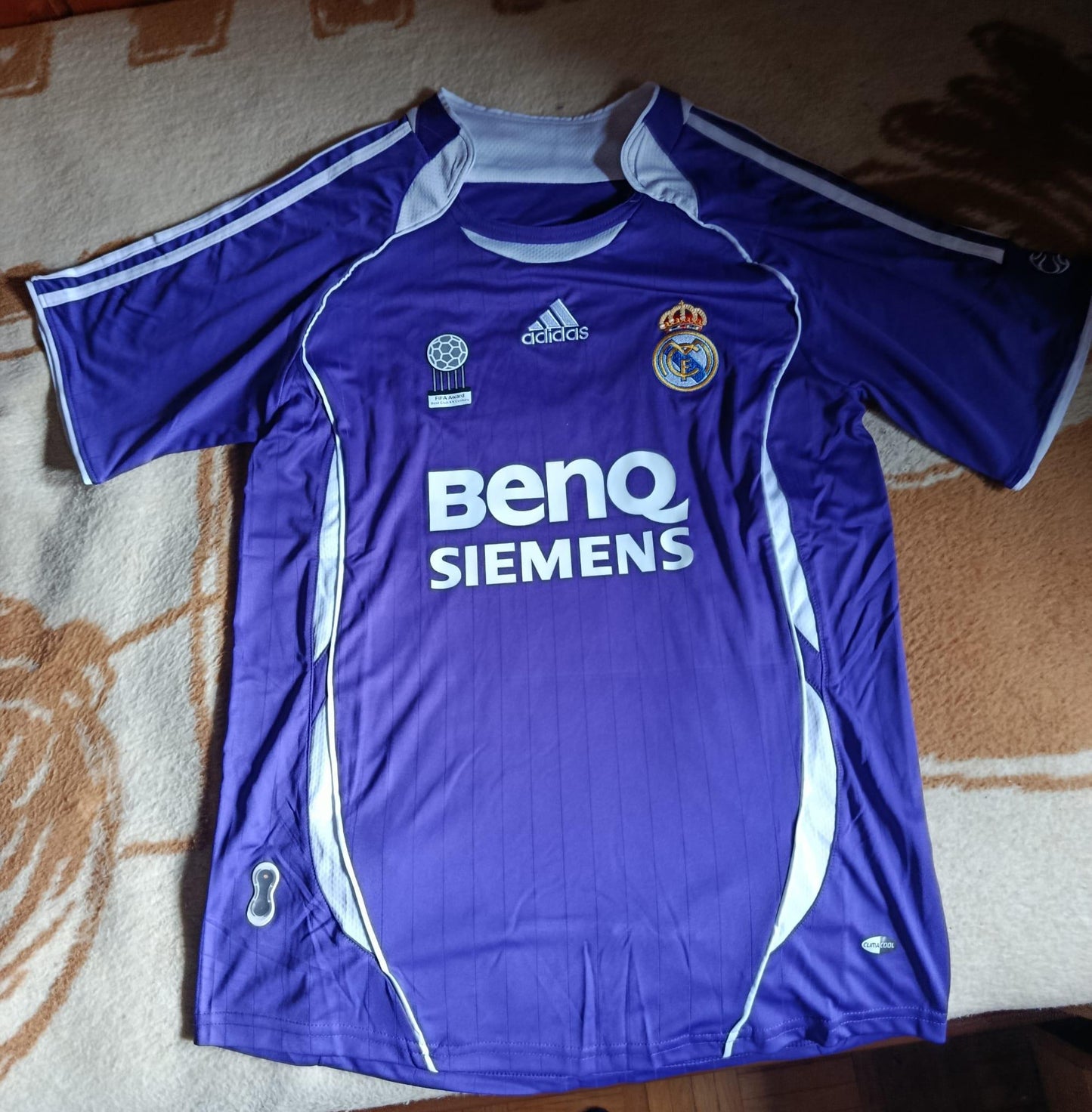 Camiseta Real Madrid 2006/07 tercera equipacion