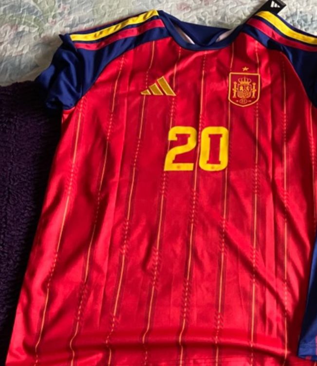 Camiseta España Local Mundial 2026 (Tallas S-4XL)