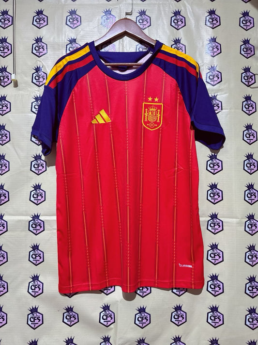 Camiseta España dos estrellas Local Mundial 2026 (Tallas S-4XL)