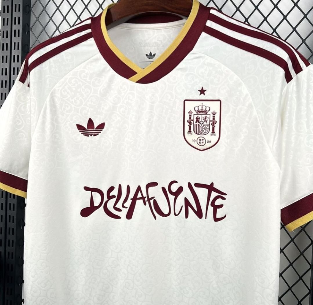 Camiseta España Visitante Mundial 2026 especial dellafuente 2