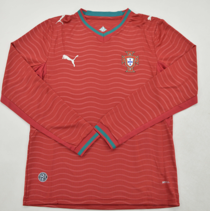 Camiseta manga larga Portugal Mundial 2026
