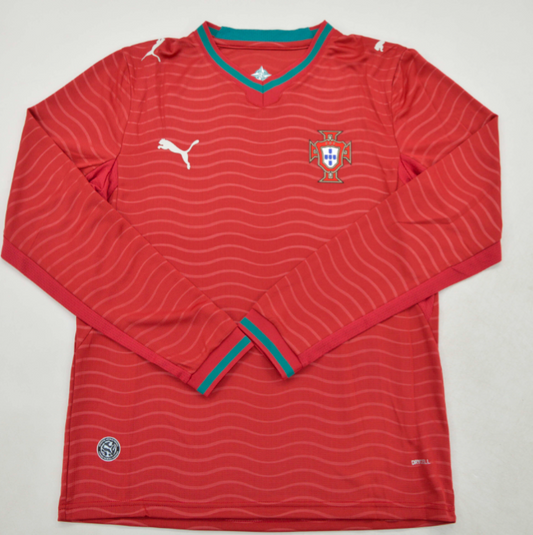 Camiseta manga larga Portugal Mundial 2026