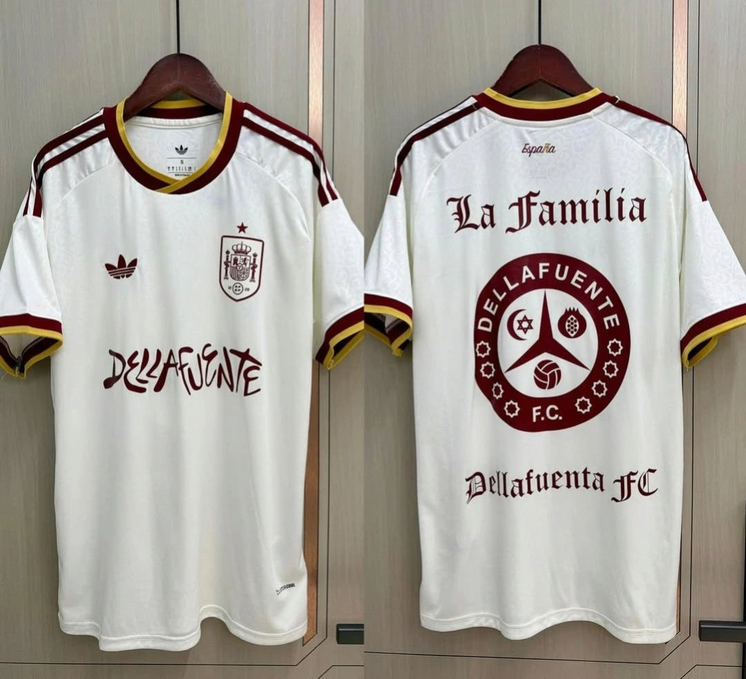 Camiseta España Visitante Mundial 2026 especial dellafuente