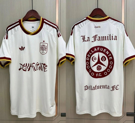 Camiseta España Visitante Mundial 2026 especial dellafuente