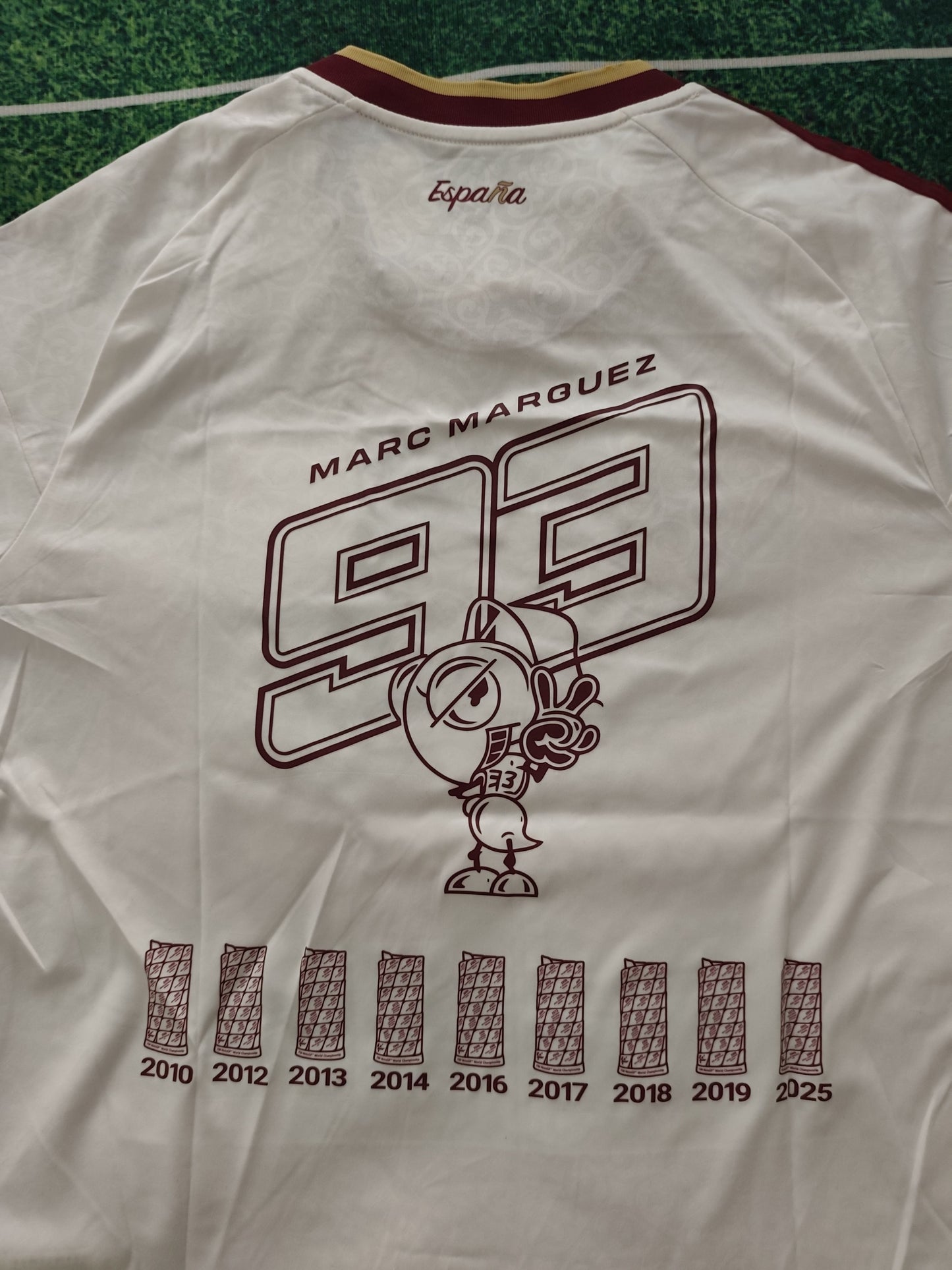 Camiseta España Mundial 2026 Visitante especial Marc Marquez (tallas S-4XL)