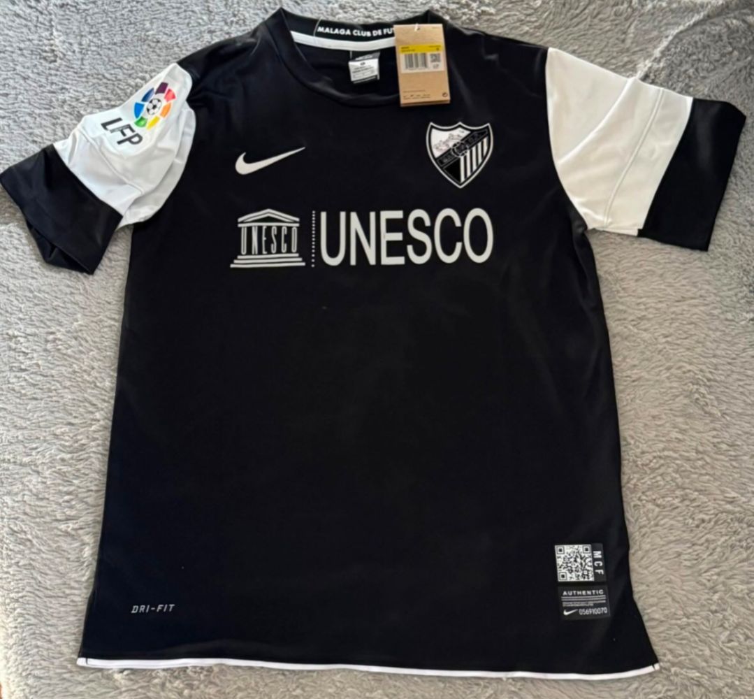 Camiseta Malaga 12/13 Retro Visitante