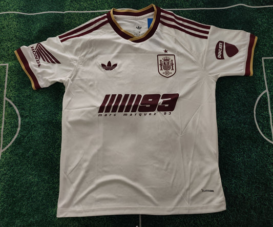 Camiseta España Mundial 2026 Visitante especial Marc Marquez (tallas S-4XL)
