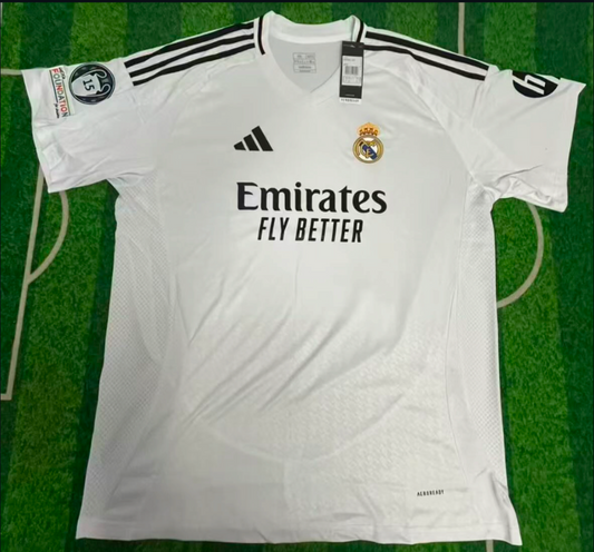 Camiseta Real Madrid Local 24-25 (Tallas S-2XL)