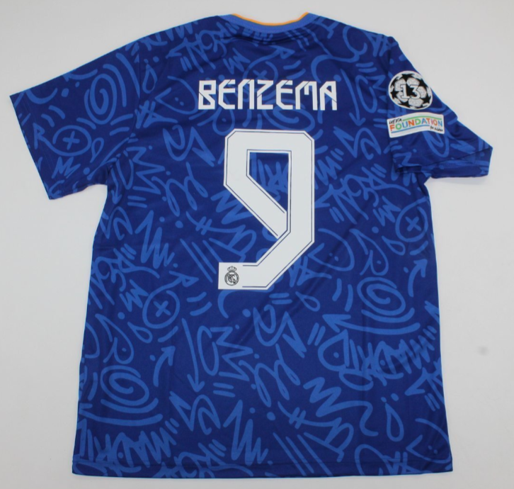 Camiseta Real Madrid 2021/22 Visitante