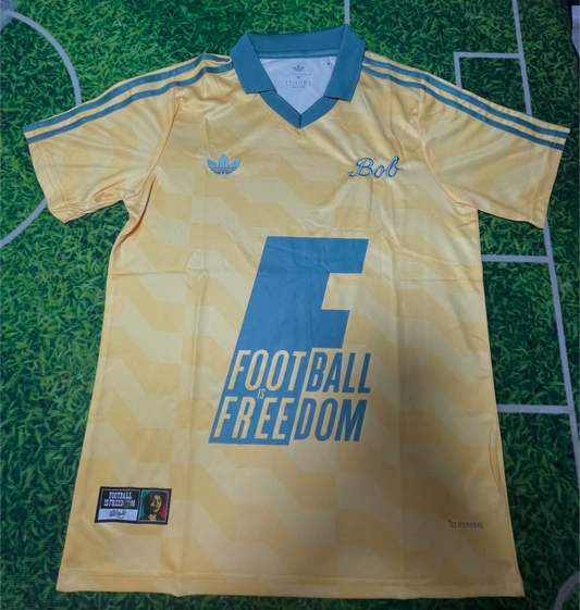 Camiseta Adidas 2026 Jamaica Bob Marley Originals Stadium (tallas S-4XL)