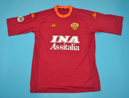 Camiseta Roma 2000/01 Local