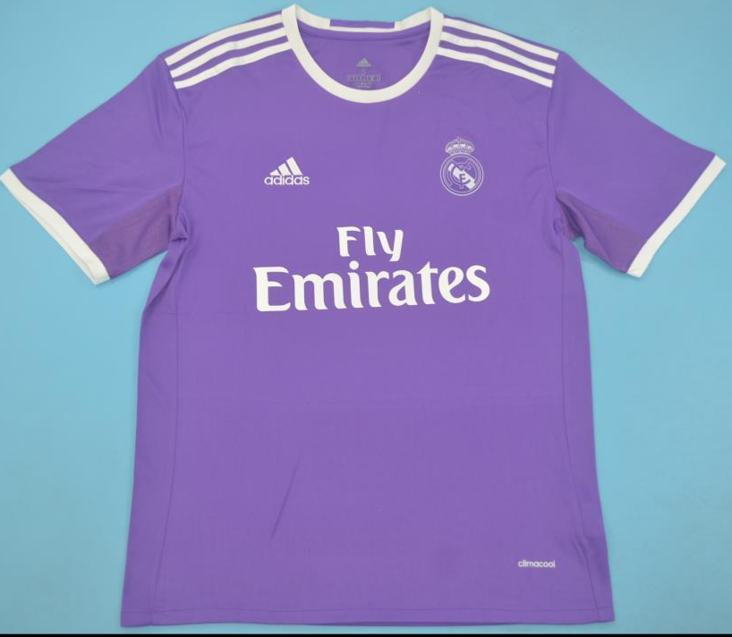Camiseta Real Madrid 16/17 Retro Visitante