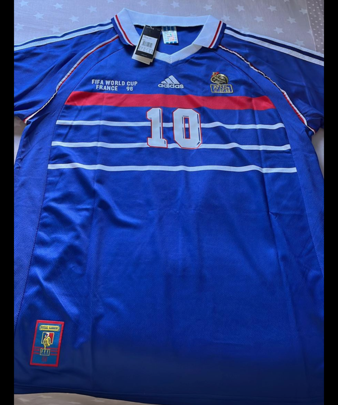 Camiseta Francia Final Mundial 1998