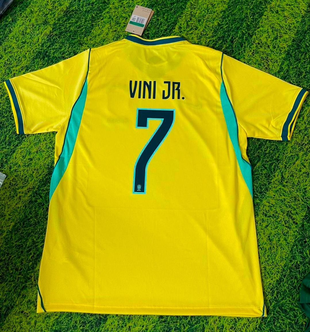 Camiseta Brasil Mundial 2026 Local (Tallas S-4XL)