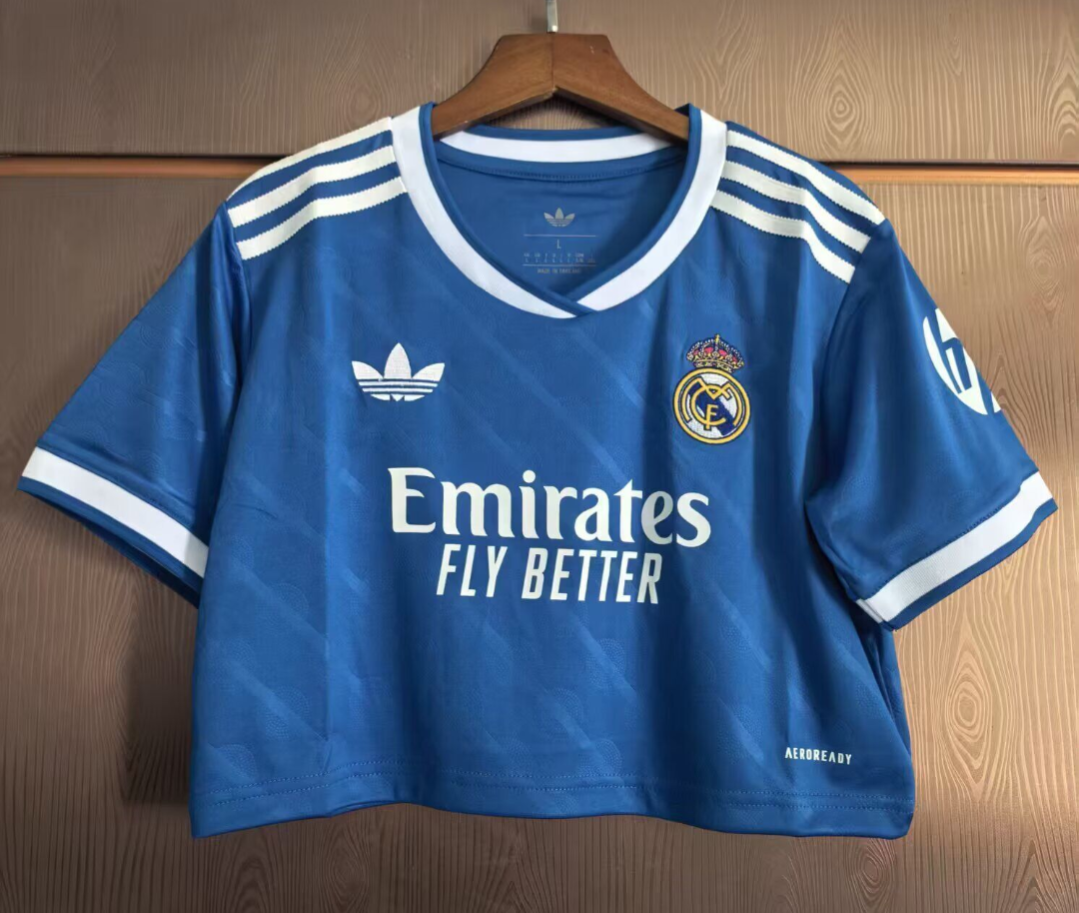 Crop Real Madrid Azul