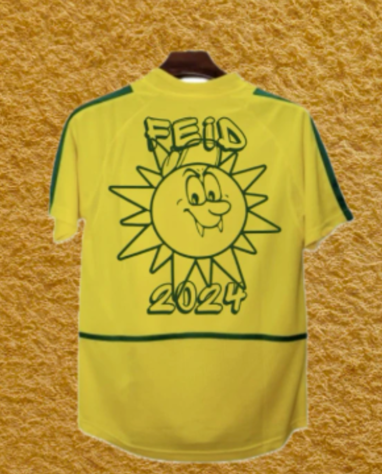 Camiseta Brasil Retro especial Feid